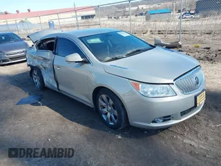 2012 Buick LaCrosse Premium 1 with VIN 1G4GD5E35CF116293, listed as a IAAI auction lot 41757635 with 28,654 mi miles. Bid and sale history available at carsss.com. Image 1.