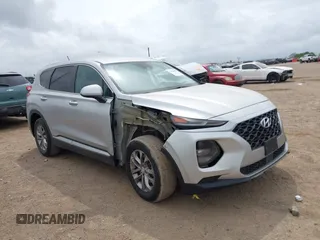 2019 Hyundai Santa Fe SE z VIN 5NMS23AD4KH046066, wystawiony jako IAAI lot #41880900 z przebiegiem 45 220 mil mil oraz . Historia ofert i sprzedaży dostępna na DreamBid. Obrazek 1.