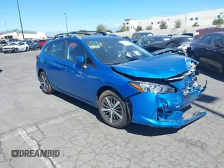 2022 Subaru Impreza Premium с VIN 4S3GTAD60N3721158, выставлен на аукционе IAAI как лот 41802241 с пробегом 12 971 миль миль и . История ставок и продаж доступна на DreamBid. Изображение 1.