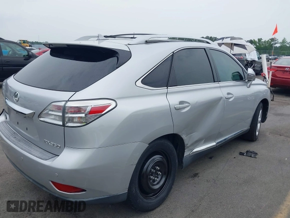 2011 Lexus RX 350 with VIN 2T2ZK1BAXBC062765, listed as a IAAI auction lot 42419299 with 132,210 mi miles and . Bid and sale history available at DreamBid. Image 4.