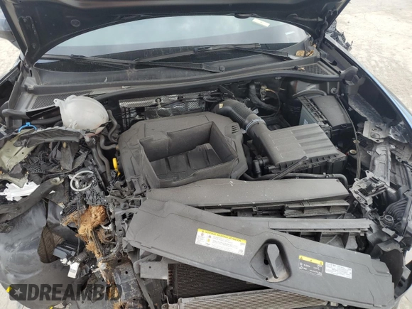 2021 Audi Q3 S line Premium Plus with VIN WA1EECF3XM1026707, listed as a Copart auction lot 46916875 with 0 mi miles and Salvage Title. Bid and sale history available at carsss.com. Image 12.