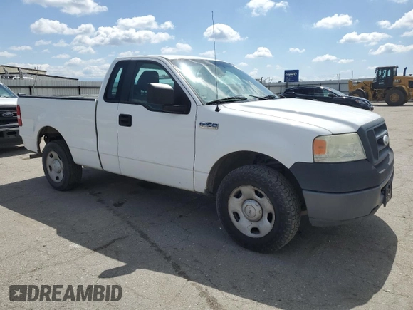 2008 Ford F-150 XL with VIN 1FTRF12218KC34075, listed as a Copart auction lot 51167955 with 158,984 mi miles and Clean Title. Bid and sale history available at carsss.com. Image 4.