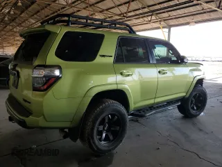 2022 Toyota 4Runner TRD Pro with VIN JTELU5JR6N5980836, listed as a Copart auction lot 63045125 with 52,714 mi miles and Salvage title. Bid and sale history available at DreamBid. Image 3.