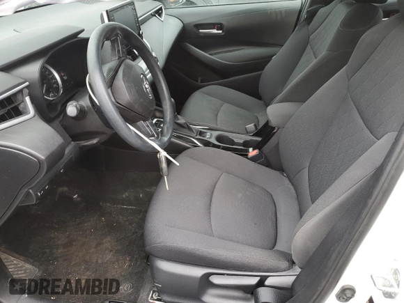 2021 Toyota Corolla L with VIN 5YFBPMBE3MP267780, listed as a Copart auction lot 49126495 with 47,678 mi miles and Salvage Title. Bid and sale history available at carsss.com. Image 7.
