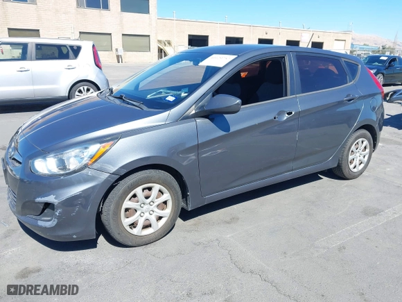2012 Hyundai Accent GS with VIN KMHCT5AE4CU007554, listed as a IAAI auction lot 40129757 with 86,328 mi miles. Bid and sale history available at carsss.com. Image 17.