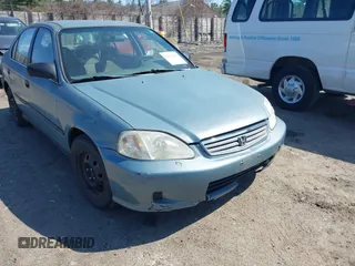 2000 Honda Civic LX with VIN 1HGEJ667XYL058591, listed as a IAAI auction lot 42113441 with 225,945 mi miles. Bid and sale history available at carsss.com. Image 6.
