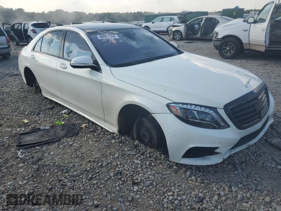 2014 Mercedes-Benz S with VIN WDDUG8CB8EA006340, listed as a Copart auction lot 68927354 with 146,943 mi miles and Salvage Title. Bid and sale history available at carsss.com. Image 4.