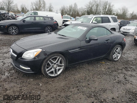 2013 Mercedes-Benz SLK 250 with VIN WDDPK4HA4DF056397, listed as a Copart auction lot 47273525 with 64,407 mi miles and Salvage Title. Bid and sale history available at DreamBid. Image 1.