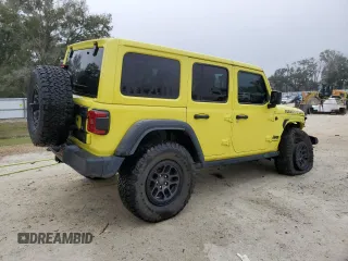 2022 Jeep Wrangler Unlimited High Tide with VIN 1C4HJXDG8NW242586, listed as a Copart auction lot 42751785 with 11,476 mi miles and Non Repairable. Bid and sale history available at DreamBid. Image 3.