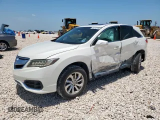 2016 Acura RDX Technology with VIN 5J8TB4H50GL026543, listed as a Copart auction lot 60743995 with 124,295 mi miles and Salvage title. Bid and sale history available at DreamBid. Image 1.