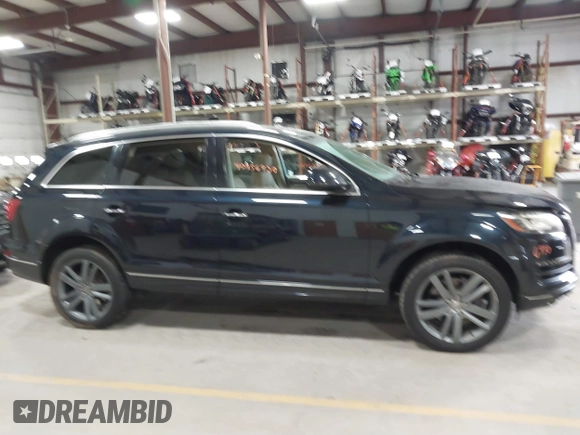 2012 Audi Q7 Premium Plus with VIN WA1LMAFE5CD008743, listed as a IAAI auction lot 40956930 with 117,947 mi miles and . Bid and sale history available at DreamBid. Image 13.