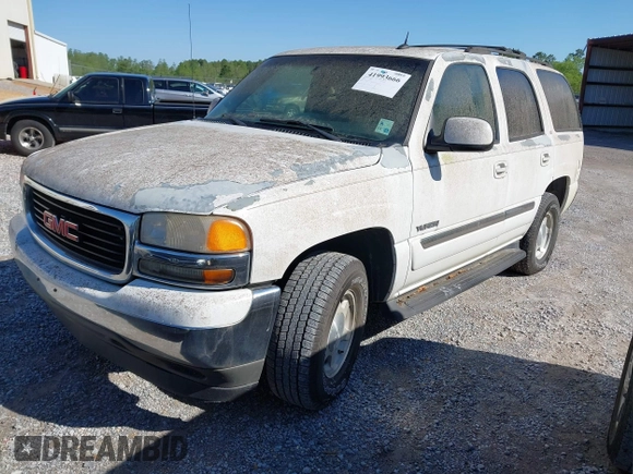 2005 GMC Yukon SLT z VIN 1GKEC13T15J147023, wystawiony jako IAAI lot #41993666 z przebiegiem 250 216 mil mil oraz . Historia ofert i sprzedaży dostępna na DreamBid. Obrazek 2.