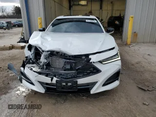 2023 Acura TLX w/A-Spec Package with VIN 19UUB6F53PA001876, listed as a Copart auction lot 47190255 with 30,771 mi miles and Salvage Title. Bid and sale history available at carsss.com. Image 5.