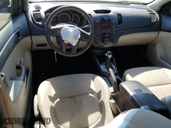 2011 Kia Forte LX with VIN KNAFT4A27B5890346, listed as a Copart auction lot 56483684 with 92,807 mi miles and Salvage Title. Bid and sale history available at carsss.com. Image 8.