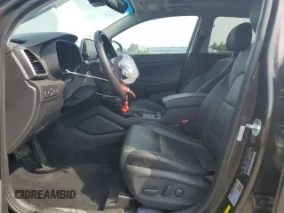 2020 Hyundai Tucson Ultimate with VIN KM8J3CAL1LU145370, listed as a Copart auction lot 62810955 with 60,850 mi miles and Salvage title. Bid and sale history available at DreamBid. Image 7.