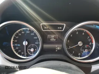 2015 Mercedes-Benz M ML 350 with VIN 4JGDA5JB1FA601587, listed as a Copart auction lot 46361785 with 140,942 mi miles and Salvage Title. Bid and sale history available at carsss.com. Image 9.