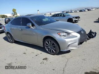 2016 Lexus IS 200t with VIN JTHBA1D23G5020035, listed as a Copart auction lot 55495915 with 118,816 mi miles and Salvage title. Bid and sale history available at DreamBid. Image 4.