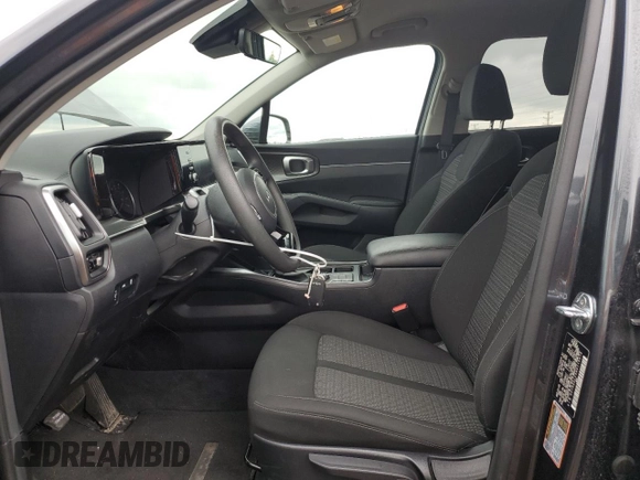 2022 Kia Sorento LX with VIN 5XYRG4LC6NG115672, listed as a Copart auction lot 58574035 with 36,008 mi miles and Salvage title. Bid and sale history available at DreamBid. Image 7.