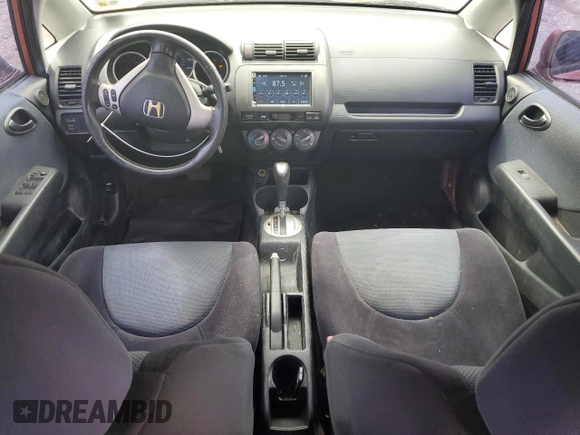 2008 Honda Fit Sport z VIN JHMGD38688S032383, wystawiony jako Copart lot #57757125 z przebiegiem 179 363 mil mil oraz Szkoda całkowita • Salvage title. Historia ofert i sprzedaży dostępna na DreamBid. Obrazek 8.