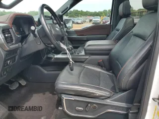 2021 Ford F-150 XL with VIN 1FTFW1ED9MFC67912, listed as a Copart auction lot 61664075 with 58,999 mi miles and Salvage title. Bid and sale history available at DreamBid. Image 7.