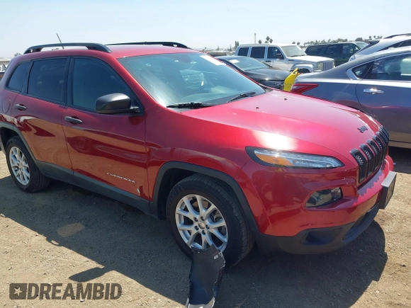 2016 Jeep Cherokee Sport with VIN 1C4PJLAB5GW281944, listed as a IAAI auction lot 42627685 with 117,954 mi miles and . Bid and sale history available at DreamBid. Image 1.