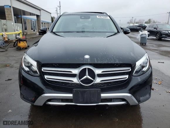 2016 Mercedes-Benz GLC with VIN WDC0G4KB4GF007598, listed as a Copart auction lot 49876465 with 0 mi miles and Salvage Title. Bid and sale history available at carsss.com. Image 5.