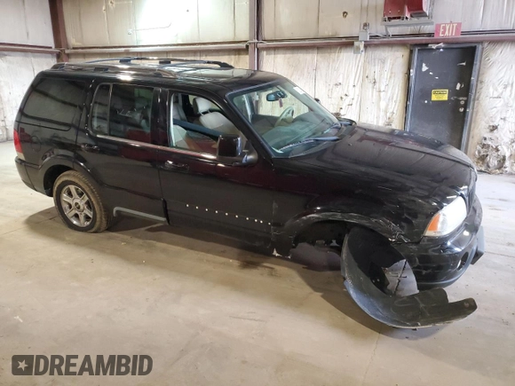 2005 Lincoln Aviator with VIN 5LMEU88H25ZJ19974, listed as a Copart auction lot 50335495 with Not Provided miles and Salvage Title. Bid and sale history available at DreamBid. Image 4.
