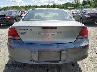2006 Chrysler Sebring z VIN 1C3EL46X76N252871, wystawiony jako Copart lot #55848105 z przebiegiem 83 670 mil mil oraz Szkoda całkowita • Salvage title. Historia ofert i sprzedaży dostępna na DreamBid. Obrazek 6.