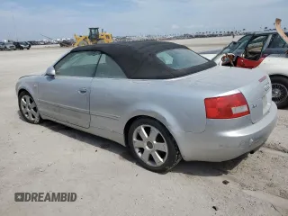 2005 Audi A4 3.0L with VIN WAUDT48H45K004555, listed as a Copart auction lot 75115524 with 0 mi miles and Non Repairable. Bid and sale history available at carsss.com. Image 2.