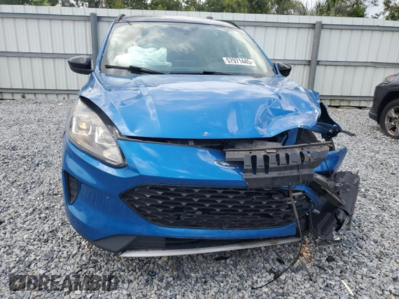 2020 Ford Escape SE Sport Hybrid with VIN 1FMCU0BZ7LUC04445, listed as a Copart auction lot 57971445 with 59,089 mi miles and Non repairable. Bid and sale history available at DreamBid. Image 5.
