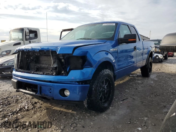 2012 Ford F-150 XL with VIN 1FTEX1EM8CFB24537, listed as a Copart auction lot 77900054 with 145,457 mi miles and Salvage Title. Bid and sale history available at carsss.com. Image 1.
