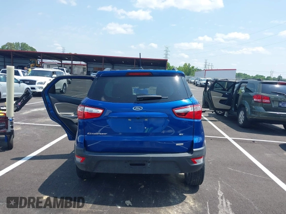 2018 Ford EcoSport SE with VIN MAJ3P1TE4JC242494, listed as a IAAI auction lot 42380813 with Not provided miles and . Bid and sale history available at DreamBid. Image 15.