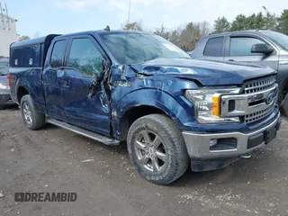 2020 Ford F-150 XL with VIN 1FTFX1E50LFC15119, listed as a IAAI auction lot 41784677 with 21,117 mi miles and . Bid and sale history available at DreamBid. Image 1.