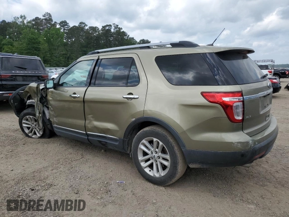 2012 Ford Explorer XLT with VIN 1FMHK7D88CGA23572, listed as a Copart auction lot 53315895 with 106,333 mi miles and Salvage Title. Bid and sale history available at DreamBid. Image 2.