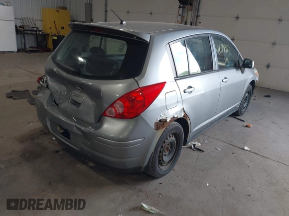 2009 Nissan Versa S with VIN 3N1BC13E59L498891, listed as a IAAI auction lot 42341967 with 156,007 mi miles and . Bid and sale history available at DreamBid. Image 4.