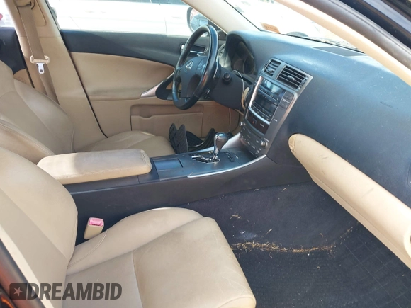 2008 Lexus IS 250 with VIN JTHCK262082023191, listed as a IAAI auction lot 42142085 with 227,697 mi miles. Bid and sale history available at carsss.com. Image 5.