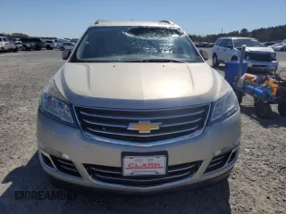 2014 Chevrolet Traverse LTZ with VIN 1GNKRJKD6EJ264417, listed as a Copart auction lot 50488115 with 151,497 mi miles and Salvage Title. Bid and sale history available at DreamBid. Image 5.