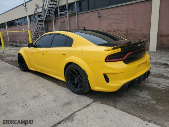 2017 Dodge Charger SRT Hellcat with VIN 2C3CDXL94HH509881, listed as a Copart auction lot 53559965 with 63,407 mi miles and Clean Title. Bid and sale history available at carsss.com. Image 2.