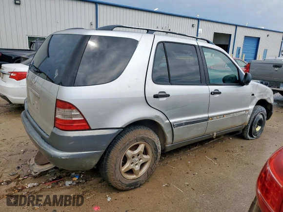 1999 Mercedes-Benz M 320/430/500 z VIN 4JGAB54E6XA140166, wystawiony jako Copart lot #54347855 z przebiegiem 227 765 mil mil oraz Szkoda całkowita • Salvage title. Historia ofert i sprzedaży dostępna na DreamBid. Obrazek 3.