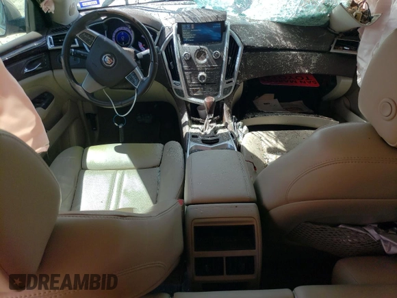 2012 Cadillac SRX Luxury Collection with VIN 3GYFNAE38CS608487, listed as a Copart auction lot 49385395 with 65,212 mi miles and Non Repairable. Bid and sale history available at carsss.com. Image 8.