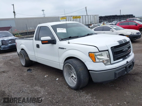 2013 Ford F-150 XL with VIN 1FTMF1CF8DKE07256, listed as a IAAI auction lot 42530651 with Not provided miles and . Bid and sale history available at DreamBid. Image 1.