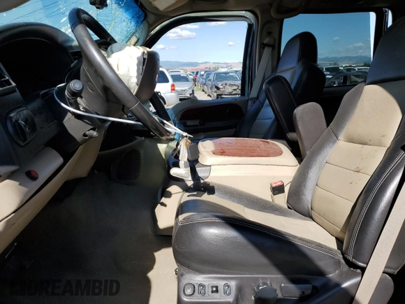 2005 Ford Excursion Eddie Bauer with VIN 1FMSU45P85ED42974, listed as a Copart auction lot 64647644 with Not provided miles and Clean title. Bid and sale history available at DreamBid. Image 7.