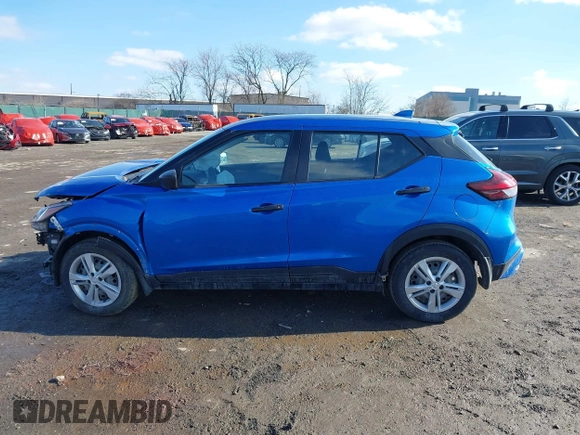 2024 Nissan Kicks S with VIN 3N1CP5BV1RL496038, listed as a IAAI auction lot 41534174 with 50,629 mi miles. Bid and sale history available at carsss.com. Image 15.