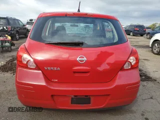 2010 Nissan Versa 1.8 SL with VIN 3N1BC1CP7AL460276, listed as a Copart auction lot 73652014 with 164,615 mi miles and Salvage Title. Bid and sale history available at carsss.com. Image 6.