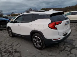 2020 GMC Terrain SLT z VIN 3GKALPEVXLL139329, wystawiony jako Copart lot #79674724 z przebiegiem 94 719 mil mil oraz Szkoda całkowita • Salvage title. Historia ofert i sprzedaży dostępna na DreamBid. Obrazek 2.