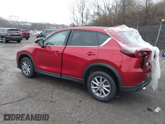 2023 Mazda CX-5 2.5 S Select Package with VIN JM3KFBBM8P0199092, listed as a IAAI auction lot 41851908 with 34,491 mi miles. Bid and sale history available at carsss.com. Image 3.