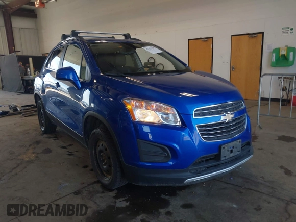 2015 Chevrolet Trax LT with VIN KL7CJRSB2FB055251, listed as a IAAI auction lot 42111069 with 91,930 mi miles and . Bid and sale history available at DreamBid. Image 1.