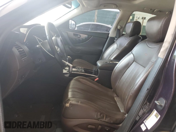 2012 Infiniti FX with VIN JN8AS1MW0CM151991, listed as a Copart auction lot 62038085 with 233,504 mi miles and Salvage title. Bid and sale history available at DreamBid. Image 7.