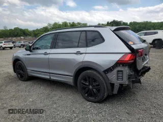 2022 Volkswagen Tiguan SE R-Line Black with VIN 3VV8B7AXXNM146851, listed as a Copart auction lot 58930905 with 24,675 mi miles and Salvage title. Bid and sale history available at DreamBid. Image 2.