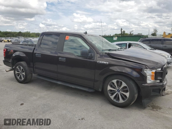 2020 Ford F-150 XL with VIN 1FTEW1CP2LKD05513, listed as a Copart auction lot 59467125 with Not provided miles and Clean title. Bid and sale history available at DreamBid. Image 4.